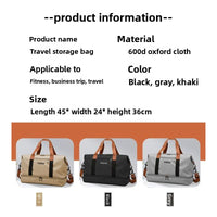 Dry/Wet Separation Gym & Travel Duffel